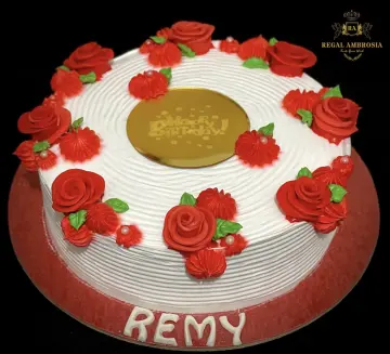 Ra white forest cake