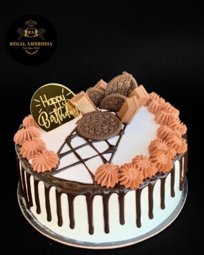 RA Oreo Kitkat Cake