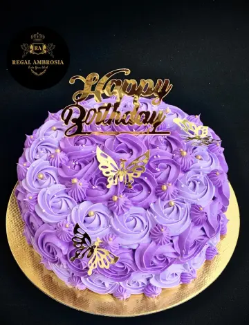 Ra purple velvet cake